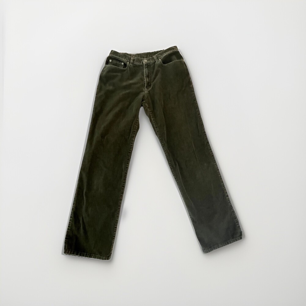 Vintage Polo Jeans Co Ralph Lauren Corduroy Saturday Pants Women 10 90s Y2k